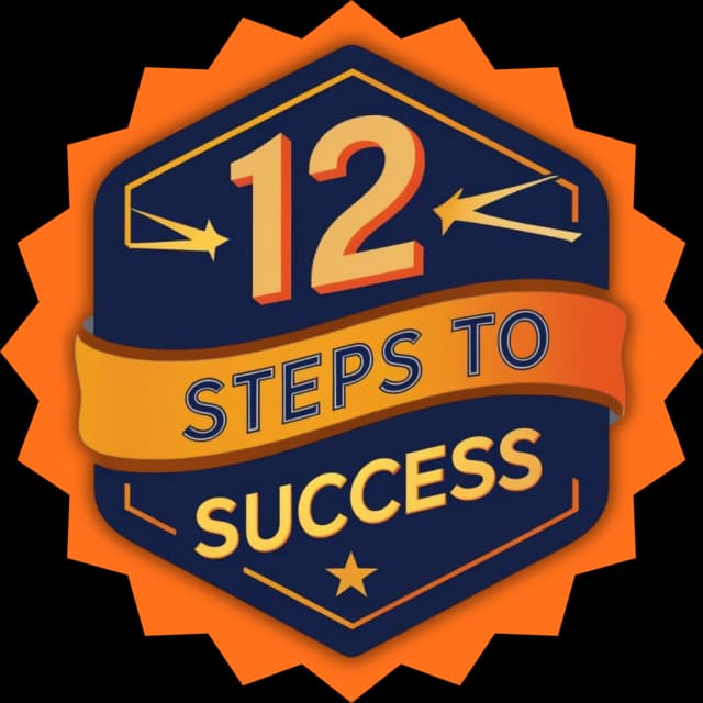 12 Steps to Success Logo